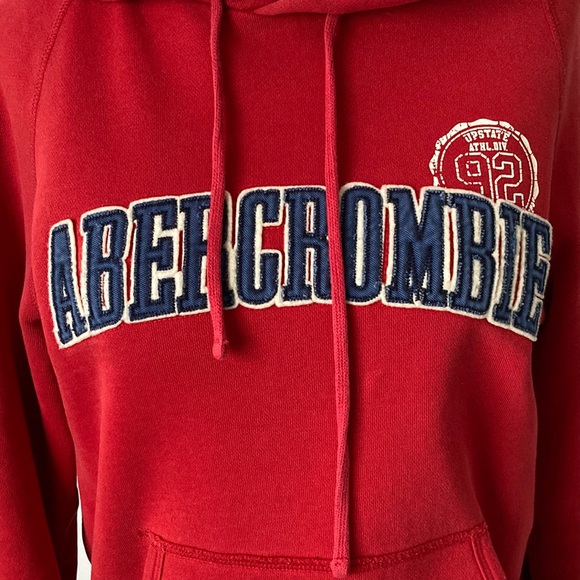 Abercrombie & Fitch Red Hoodie - L - Picture 3 of 9